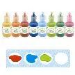 COLORES PARA PEQUES 8 BOTES DE TEMPERA