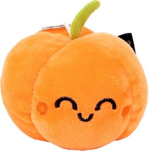 LLAVERO PELUCHE - CALABAZA