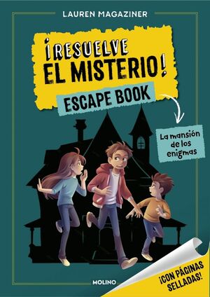 ­RESUELVE EL MISTERIO! ESCAPE BOOK 1 - LA MANSION